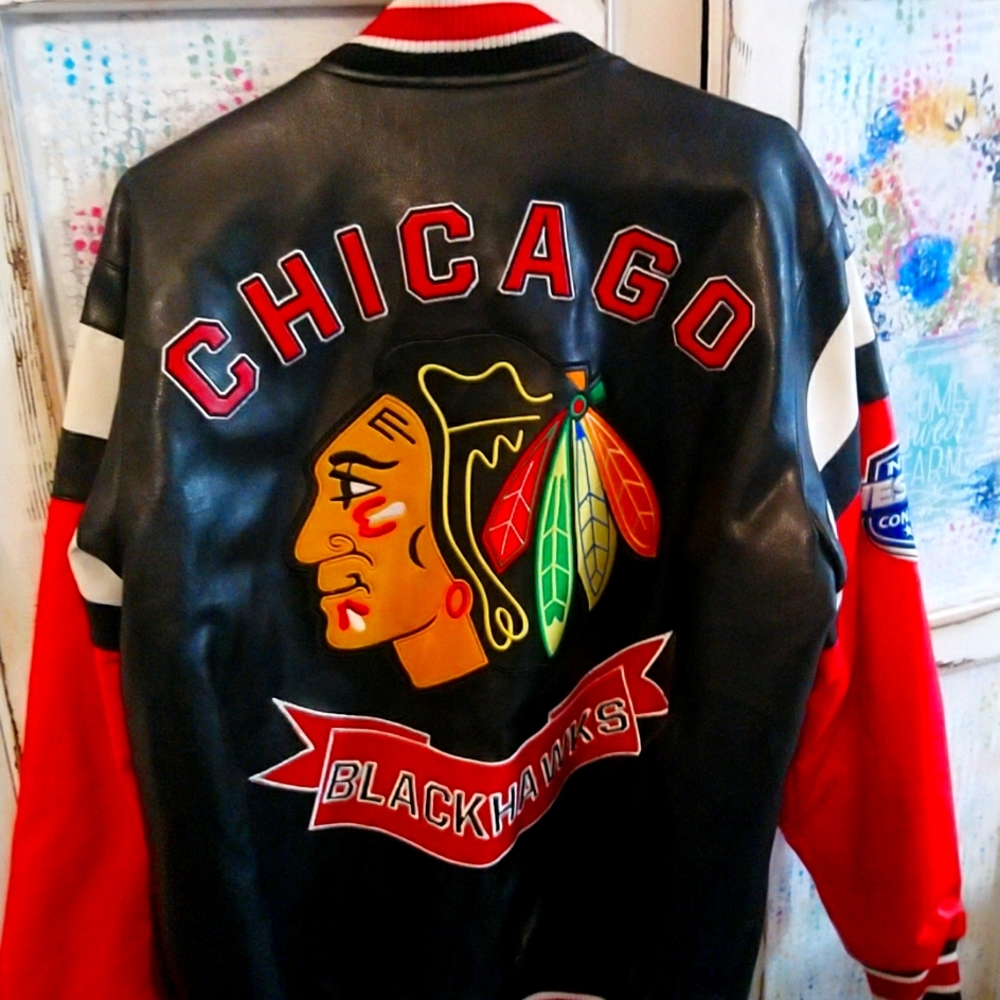 Chicago Black Hawk coat